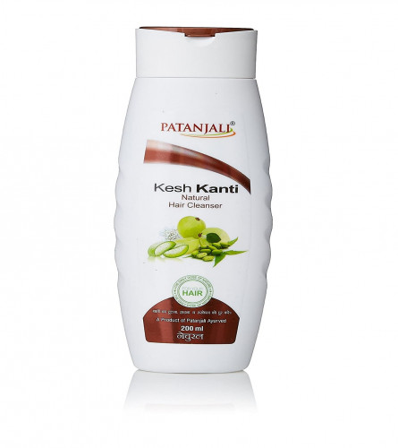 Patanjali Kesh Kanti Natural Hair Cleanser Shampoo 200 ml (Pack of 2) Fs