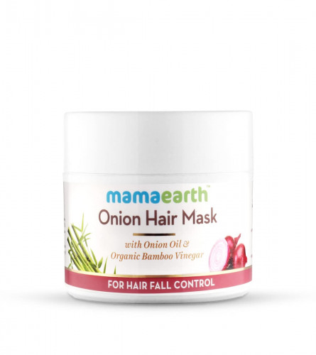 Mamaearth's Onion Hair Mask for Hairfall Control 200 gm (Fs)