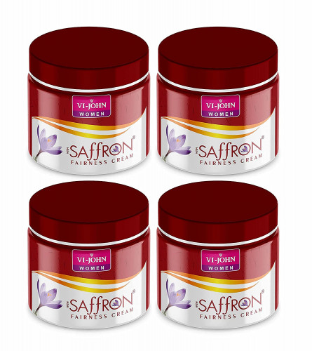 VI-JOHN Advanced Saffron Fairness Cream for Radiant Glow and Dark Spots 50 gm
