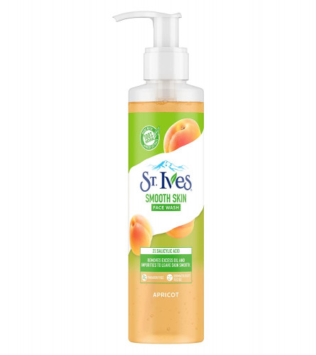 2 x St Ives Apricot Smooth Skin Face Wash for Deep Pore Cleansing 190, ml | free shipping