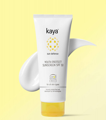 2 x Kaya Clinic Youth Protect Sunscreen Cream SPF 50 PA++++ | UV A & UV B Protection | 50 ml