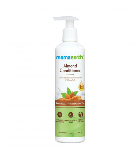 Mamaearth Almond Conditioner For Healthy Hair Growth 250 ml