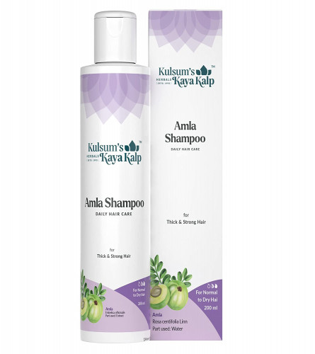 Kulsum's Kaya Kalp Herbals Amla Shampoo Daily Hair Care For Thick & Strong Hair (200 ml) free shipping