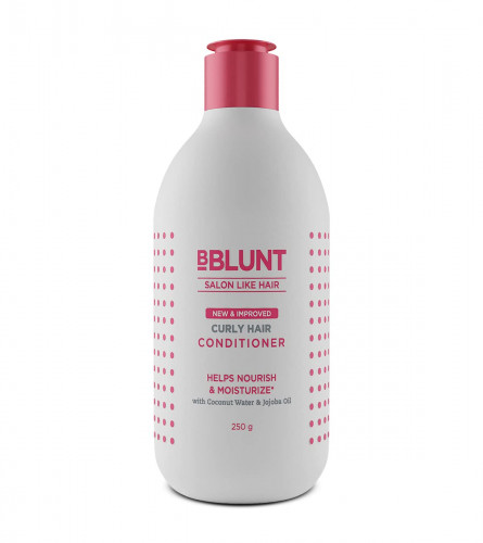 BBLUNT Curly Hair Conditioner with Coconut Water & Jojoba Oil - 250 g | free shipping