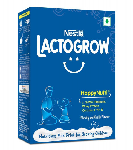 Nestlé LACTOGROW Nutritious Milk Drink Vanilla 400gm (2-6 Years)