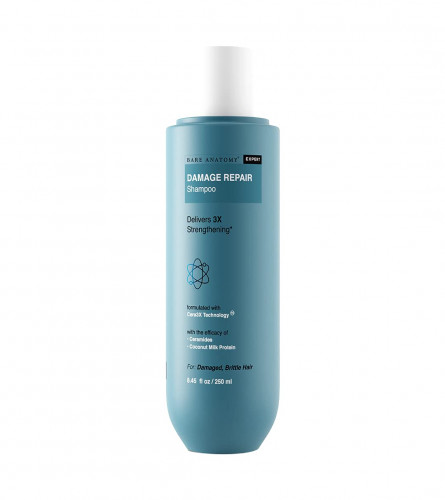 BARE ANATOMY Damage Repair Shampoo - Repairs & Strengthens upto 3x, For Weak & Damaged Hair  (250 ml) free shipping