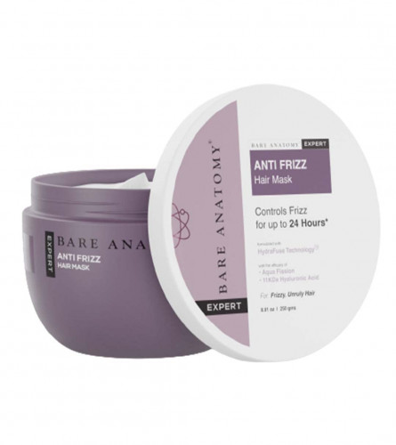 Bare Anatomy Anti Frizz Hair Mask | Frizz Control upto 24 hrs | 250 ml (free shipping)