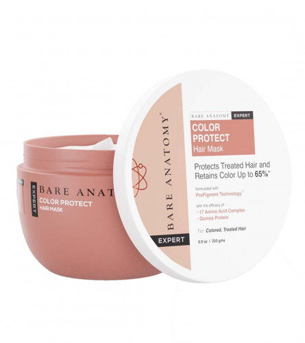 Bare Anatomy Colour Protect Hair Mask | Retains Colour Up To 8 Weeks | 250 gm (free shipping)