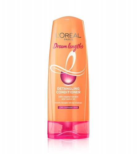 2 x L'Oréal Paris Conditioner, Nourishes, Repair & Shine, For Long and Lifeless Hair, Dream Lengths, 180 ml | free shipping