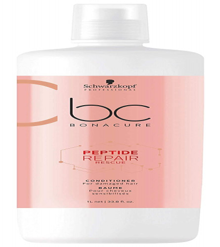 Schwarzkopf Professional Bonacure Peptide Repair Rescue Creme Conditioner | For Damaged Hair | 1000 ml (free shipping)