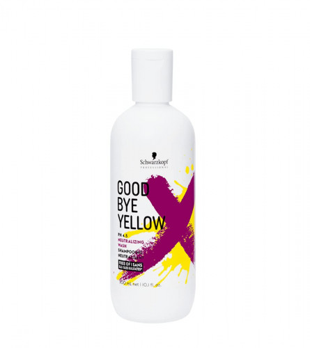 Schwarzkopf Professional Goodbye Yellow Neutralising & Anti-Yellow Sulfate Free Purple Shampoo | 300 Ml (free shipping)