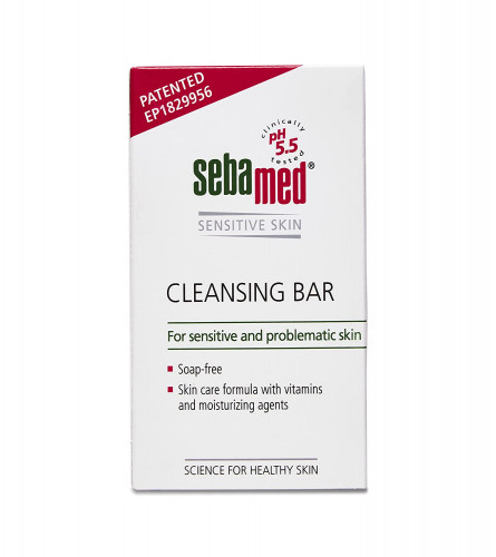 Sebamed Cleansing Bar For Sensitive And Problematic Skin 100 gm (pack of 3)Fs