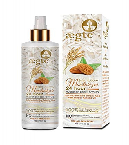 Aegte Just Glow Face Moisturizer for All Skin Types, 100 ml (free shipping)