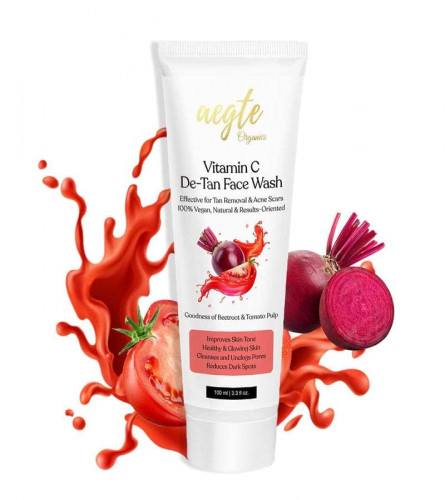 Aegte Organics Vitamin C De-Tan Face Wash