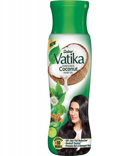 Dabur Vatika Enriched Coconut Hair Oil, 300 ml ( Fs )