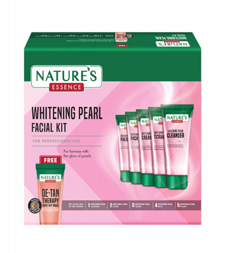 NATURE'S ESSENCE Whitening Pearl Facial Kit, 250g ( Fs )
