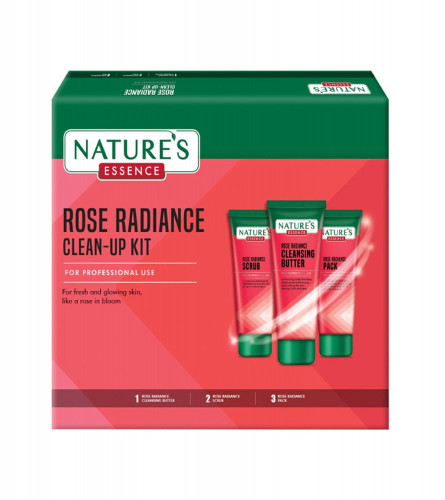 NATURE'S ESSENCE Rose Radiance Clean-Up Kit, 300 gm ( Fs )