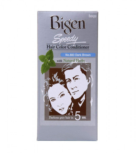 Bigen Speedy Hair Color, 80 g - Dark Brown 883 (pack of 2) free shipping