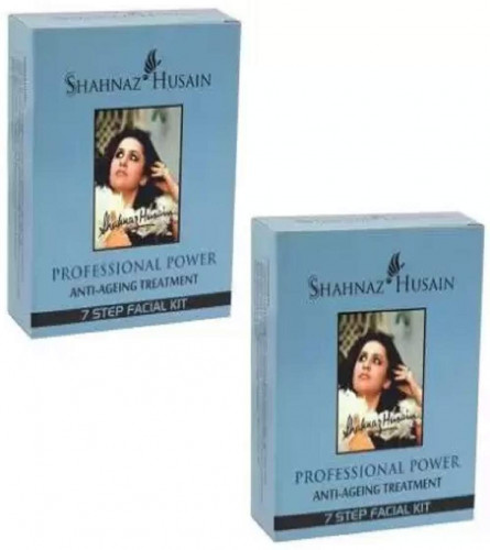 Shahnaz Husain Professional Power Anti Ageing Treatment Facial Kit, Cream, 63 ml (pack of 2) free shipping
