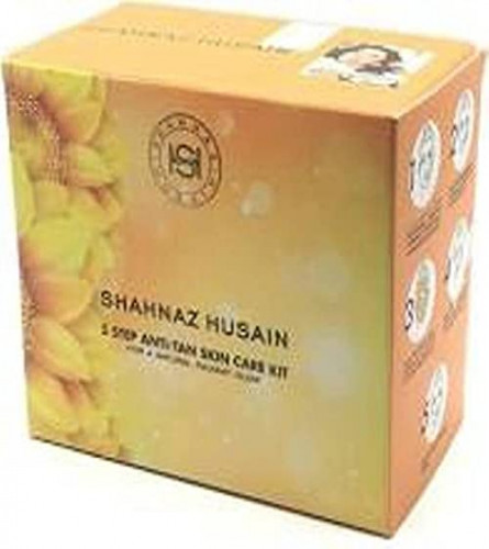 2 x Shahnaz Husain 5 Step Anti-Tan Skin Care Facial Kit  (50 g) free shipping