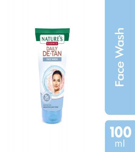 NATURE'S ESSENCE Daily De-Tan Face Wash 100 g (Pack of 2) Fs