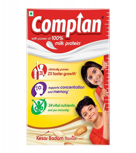Complan Nutrition and Health Drink Kesar Badam Refill 500g (Fs)