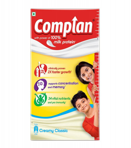 Complan Nutrition and Health Drink Creamy Classic Refill pack 1Kg (Fs)