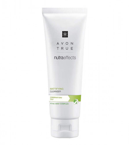 AVON True Nutraeffects Mattifying Cleanser, 100 gm (free shipping)