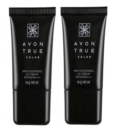 Avon Skin Goodness CC Cream, Medium Wheat, 18g (pack of 2 )- free shipping