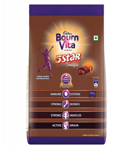 Cadbury Bournvita 5 Star Magic Health Drink Pack 750 g (Fs)
