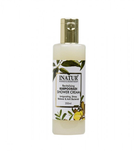 Inatur Karpooradi Shower Cream, 200 ml (pack of 2) free shipping