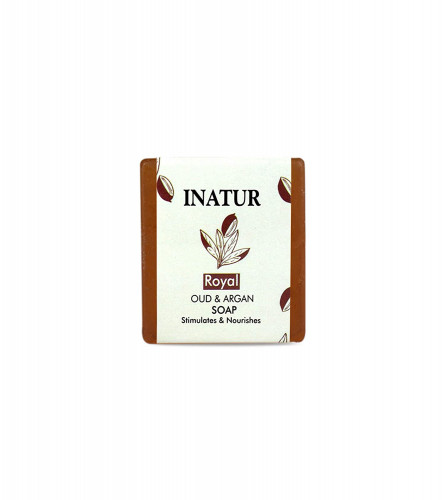 Inatur Royal Oud & Argan Soap, 100 g (pack 2) free shipping