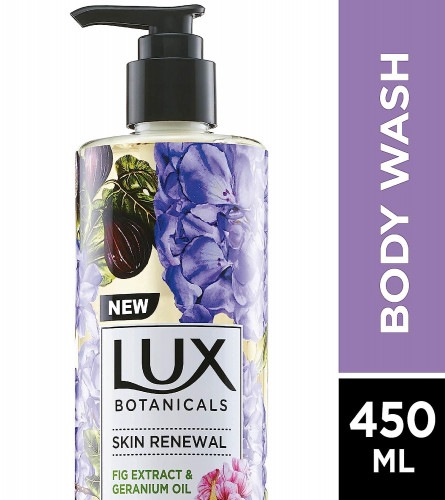 Lux Botanical Skin Renewal Fig Extract & Geranium Oil Body Wash  450 ml (Fs)