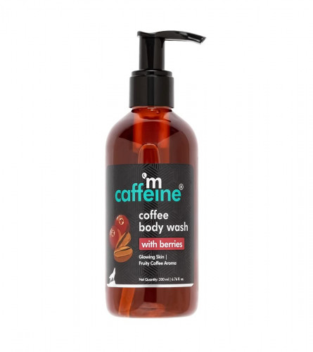 mCaffeine Coffee Body Wash with Berries 200 ml (Fs)