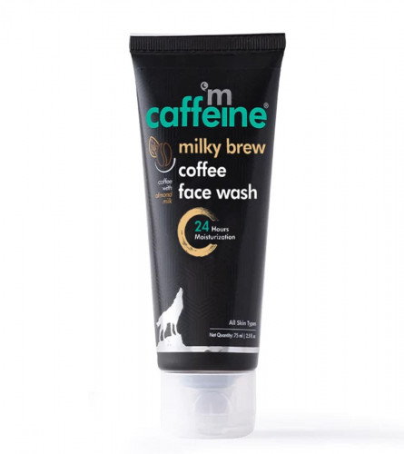 mCaffeine Milk & Coffee Winter Face Wash for Dry Skin 75 ml (Pack of 2) Fs