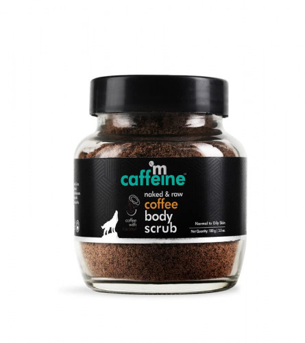 mCaffeine Exfoliating Coffee Body Scrub for Tan Removal & Soft-Smooth Skin 100 gm (Fs)
