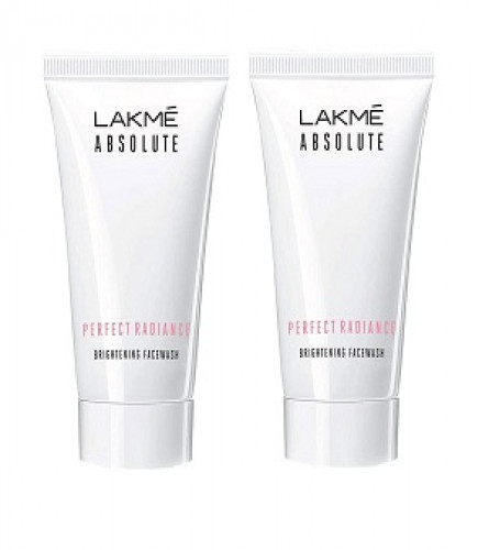 LAKMÉ Absolute Perfect Radiance Skin Lightening Facewash, 50g (pack of 2) free shipping