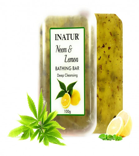 Inatur Neem Soap, 100 gm (pack 2) free shipping