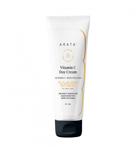 Arata Vitamin C Day Cream With SPF 15+ (50 ML X 2 Pack) Free Shipping Canada