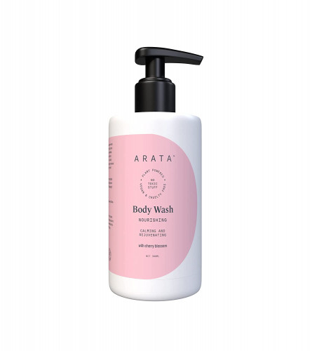 Arata Nourishing Body Wash with Cherry Blossom Fragrance | Daily Calming Body Wash, 300 ml (free shipping)
