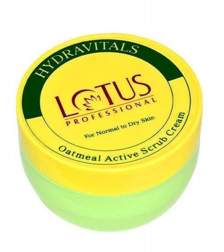 Lotus Professional Hydravitals Oatmeal Active Scrub Cream - 260g (Fs)