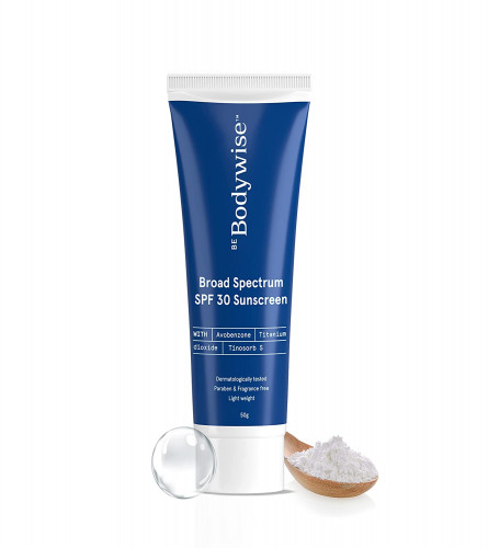 Be Bodywise Sunscreen Cream SPF 30 50 ml (Pack of 2)Fs
