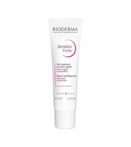 BiodermaSensibio Forte Rapid Soothing CreamFor Sensitive Skin Redness 40 Ml