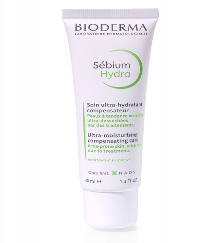 BiodermaSebium Hydra Ultra-MoisturizerFor Dry And Acne Prone Skin 40 Ml