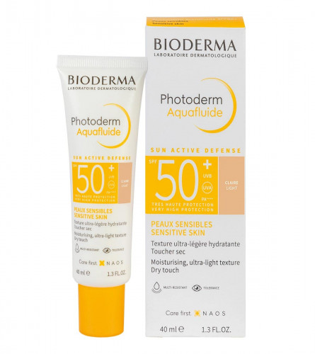 Bioderma Photoderm Aquafluide Sunscreen SPF 50+ Claire - Sun Active Defense 40 ml (Fs)