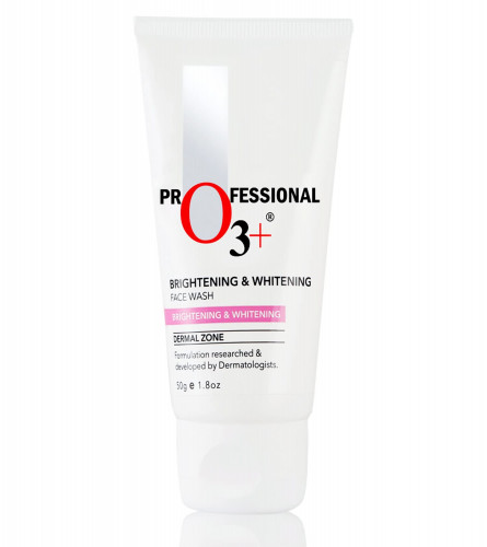 O3+ Brightening & Whitening Face Wash for Radiant & shine glow 50 gm (Fs)