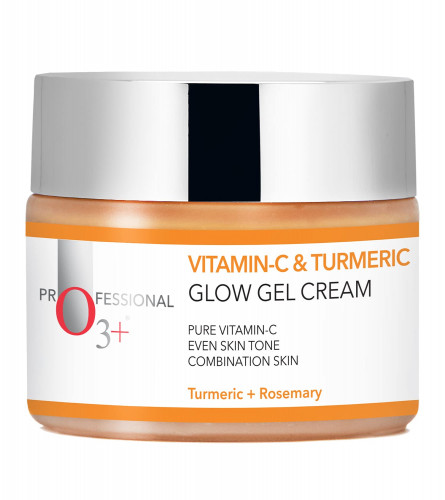 O3+ Vitamin C & Turmeric Glow Gel Cream For Women & Men Turmeric + Rosemary 50g