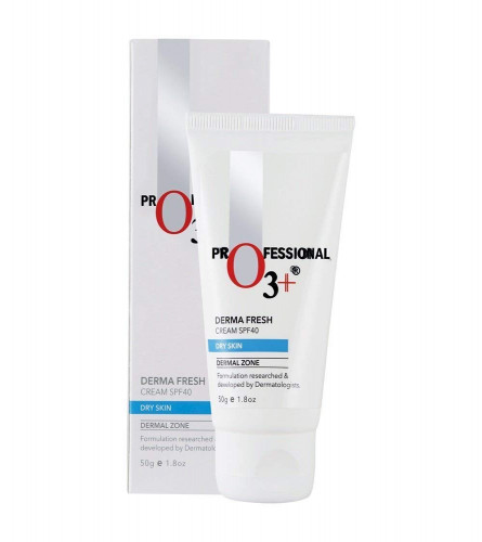 O3+ Derma Fresh Face Cream SPF 40 Sunscreen 50g (Fs)