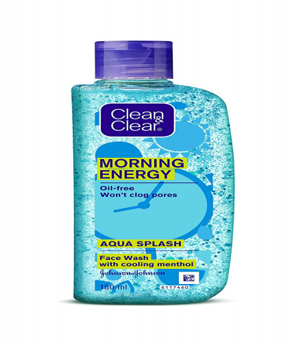 Clean & Clear Morning Energy Aqua Splash Face Wash 150 ml (Pack of 2)Fs