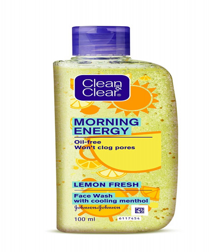 Clean & Clear Morning Energy Lemon Fresh 100 ml (Pack of 2)Fs